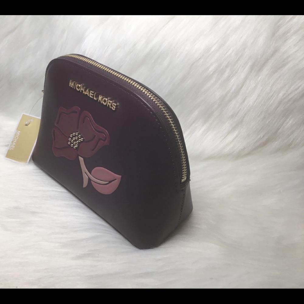 Authentic Michael kors Pouch Floral Ellis. - Picture 2 of 5